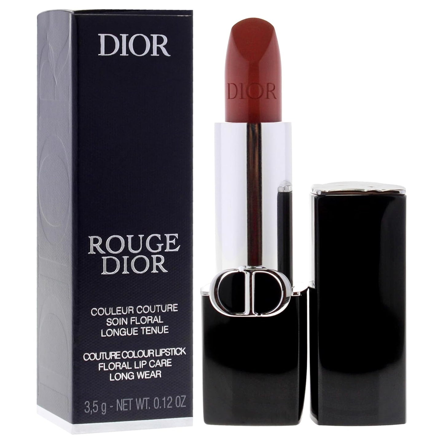 Christian  Rouge  Couture Satin Lipstick - 434 Promenade for Women - 0.12 Oz Lipstick (Refillable)