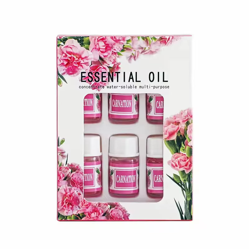 3/5Ml Natural Aromatherapy Essential Oils Set - Lavender/Rose/Jasmine Aromatic Oil for Reed Diffuser, Massage & Humidifier